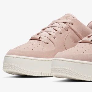 Nike, Sneakers, Air Force 1 Sage Low Platform, Pink